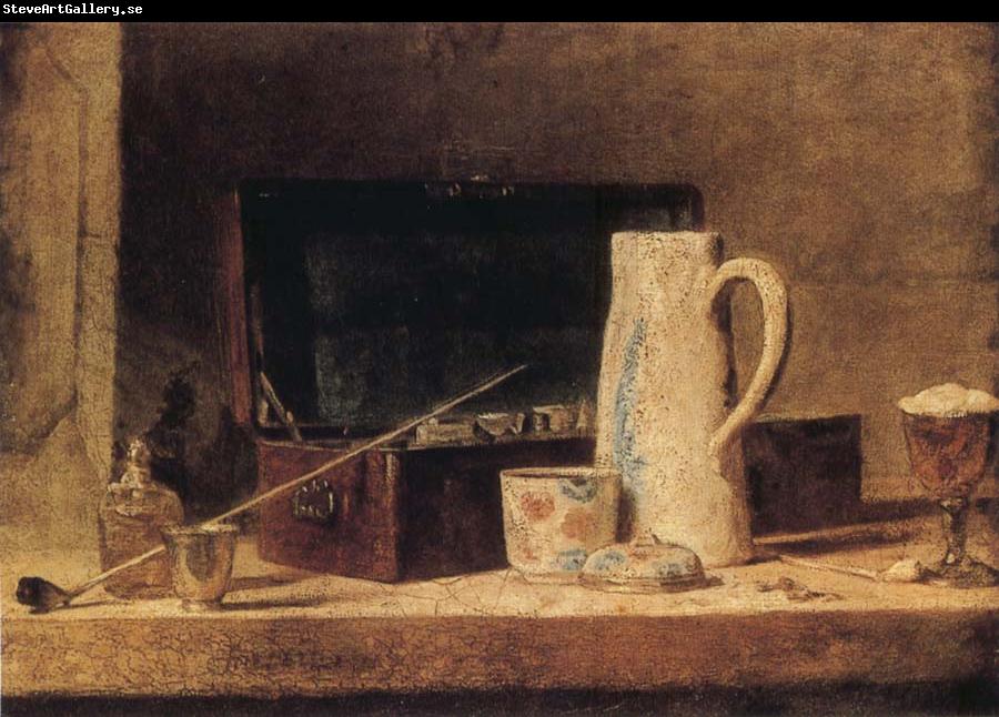 Jean Baptiste Simeon Chardin Pipe and Jug